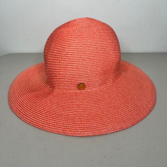 Eric Javits Pink Floppy Straw Sun Hat main image 4